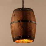 Lamp Wijnvat Naturel — foto 3