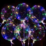 LED Bobo Ballonen op stok 5 stuks — foto 4