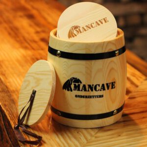 Mancave Onderzetters 20 stuks