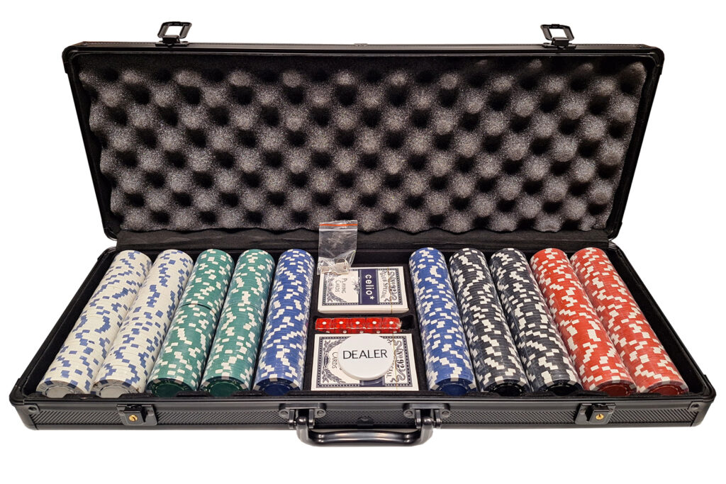 Pokerset 500 delig