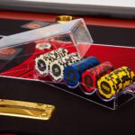 Poker chip bakje