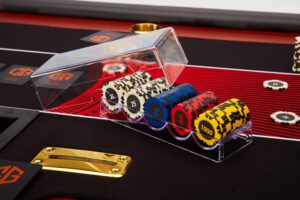 Poker chip bakje