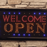 Ledbord Welcome Open — foto 3