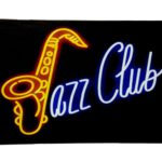 Metalen bord Jazz club — foto 1