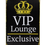 Metalen bord Vip lounge 2 — foto 1