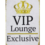 Metalen bord Vip lounge wit 2 — foto 1