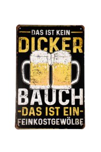 Metalen bord Das ist kein dicker