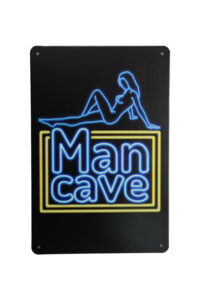 Metalen bord Mancave Led