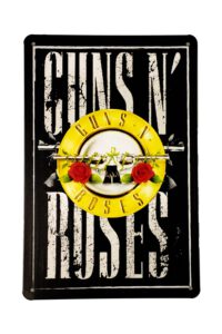 Metalen bord Guns `n roses