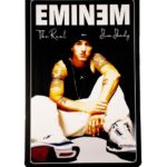 Metalen bord Eminem