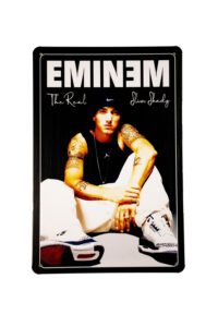Metalen bord Eminem