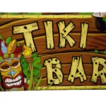 Metalen bord Tiki bar