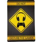 Metalen bord Do not disturb gamer