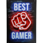 Metalen bord Beste Gamer — foto 1