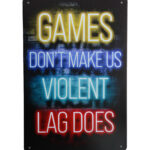 Metalen bord Games lag — foto 1