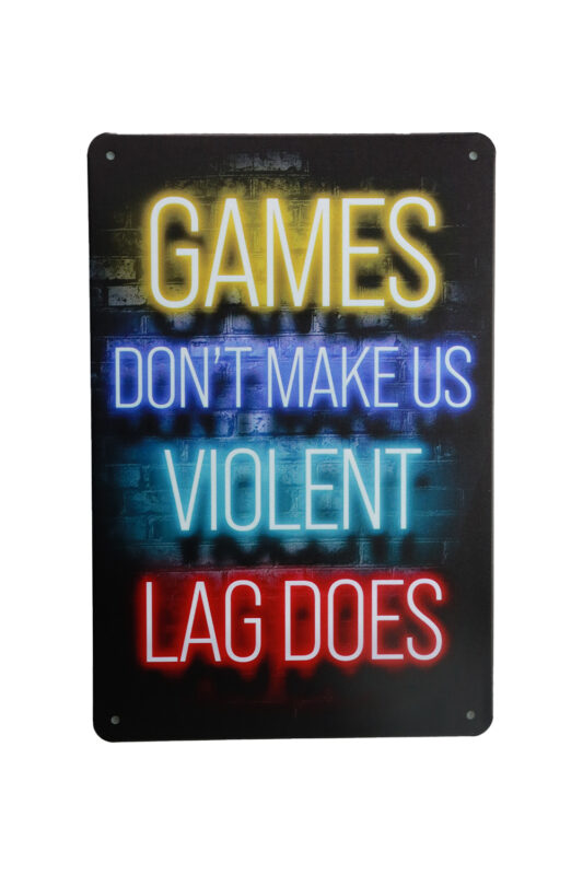 Metalen bord Games lag
