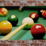 Metalen bord Poolballen — foto 2
