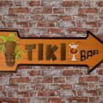Metalen bord Tiki bar - R — foto 2