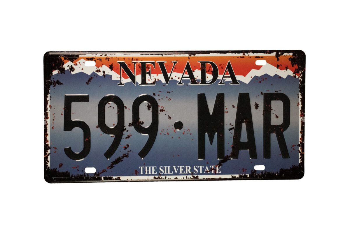 Metalen bord Nevada