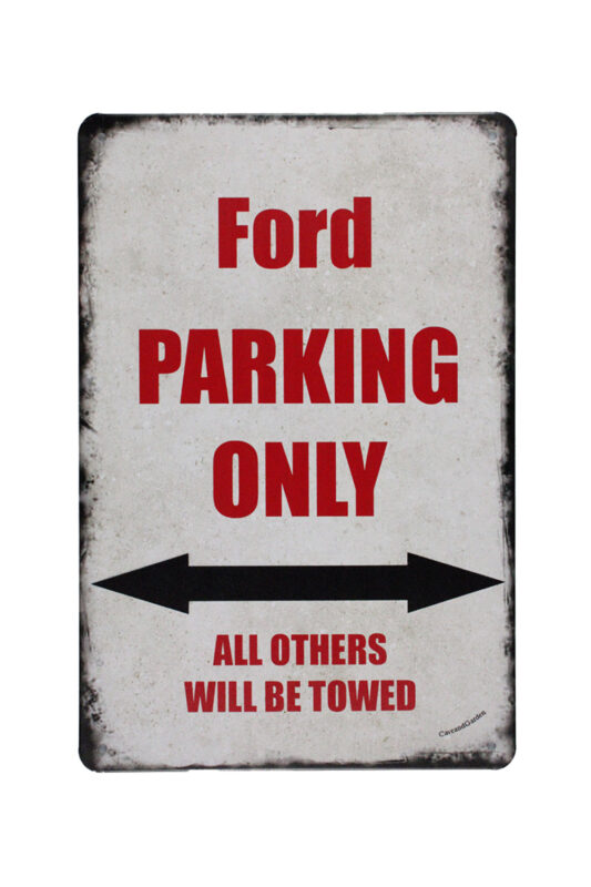 Metalen bord Ford parking