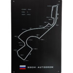 Metalen bord Sochi Autodrom