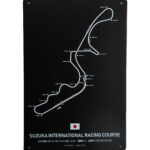 Metalen bord Suzuka international