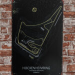 Metalen bord Hockenheimring — foto 2