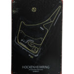 Metalen bord Hockenheimring
