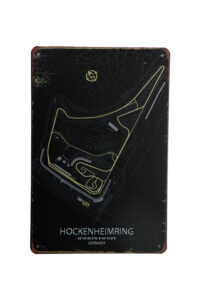 Metalen bord Hockenheimring