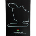 Metalen bord Hungaroring Hundary — foto 1