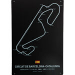 Metalen bord De Barcelona Catalunya — foto 1