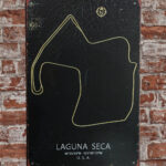 Metalen bord Laguna seca USA — foto 2