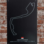 Metalen bord Circuit de Monaco — foto 2