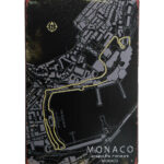 Metalen bord Monaco