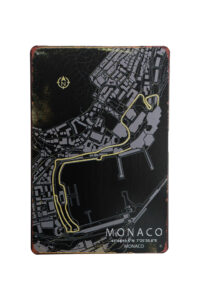 Metalen bord Monaco