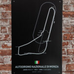 Metalen bord Nazionale di monza — foto 2