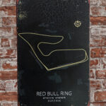 Metalen bord Red bulls ring austria — foto 2