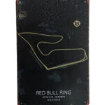 Metalen bord Red bulls ring austria