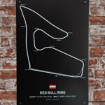 Metalen bord Red bulls ring — foto 2