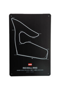 Metalen bord Red bulls ring