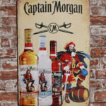 Metalen bord Captian morgan — foto 2