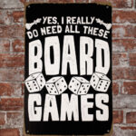 Metalen bord Board Games — foto 2