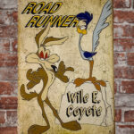 Metalen bord Road runner — foto 2