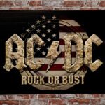 Metalen bord ACDC Rock — foto 2