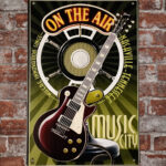 Metalen bord On the air — foto 2