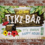 Metalen bord Aloha tiki bar — foto 2