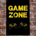 Metalen bord Game zone — foto 2