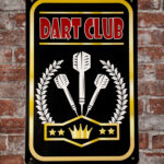 Metalen bord Dart club — foto 2
