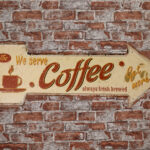 Metalen bord Coffee - R — foto 2