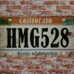 Metalen bord California — foto 2